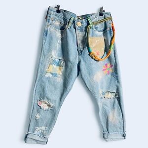 GOLD STRIKE! Levi’s Wedgie upcycle